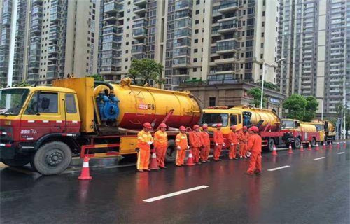衢州市政管道清淤
